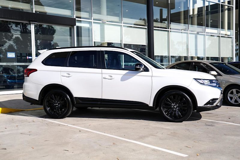 2020 Mitsubishi Outlander ZL MY20 Black Edition 2WD White 6 Speed Constant Variable Wagon62882768212097112