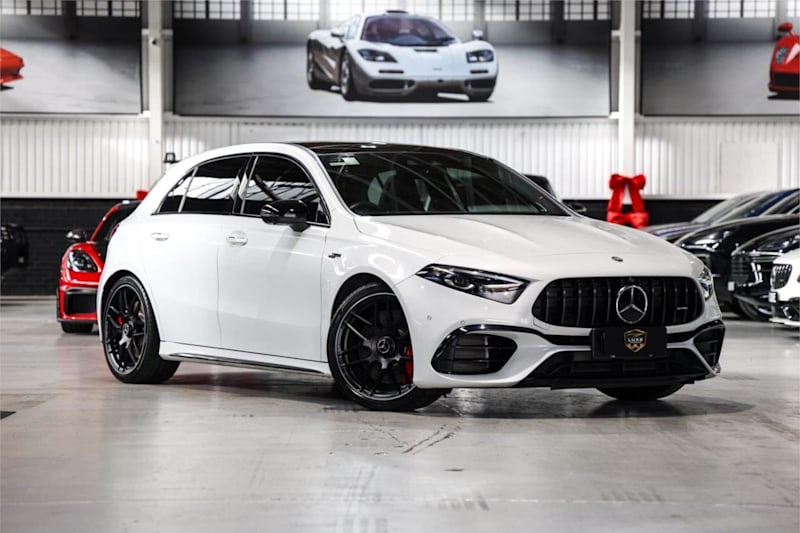 2023 Mercedes-Benz A-Class W177 803+053MY A45 AMG SPEEDSHIFT DCT 4MATIC+ S White 8 Speed62938584098306110