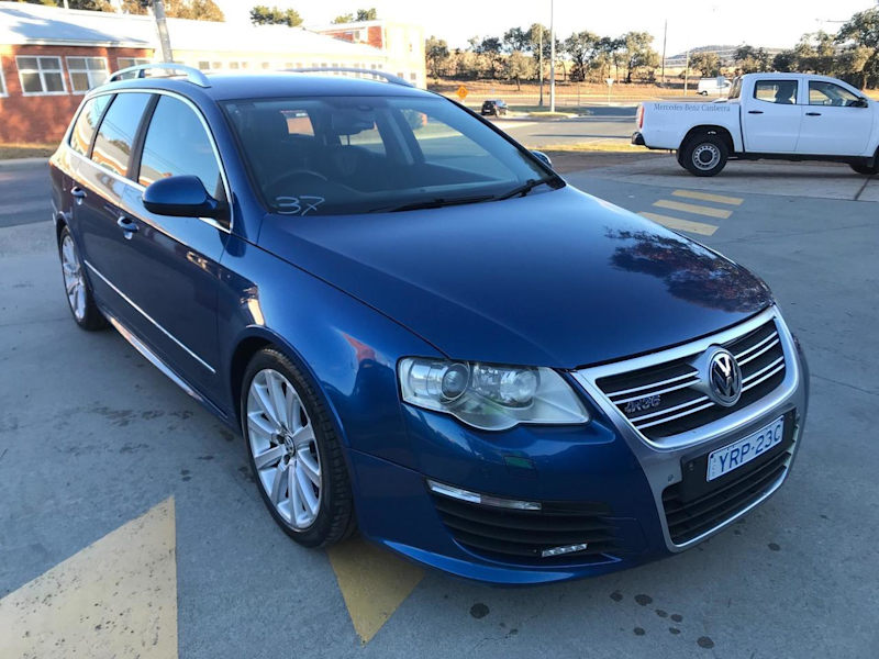2009 Volkswagen Passat R36 Type 3C Blue Automatic Wagon62938582403585114