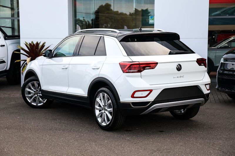 2025 Volkswagen T-ROC D11 MY25 110TSI Style Pure White 8 Speed Sports Automatic Wagon62882735631234111