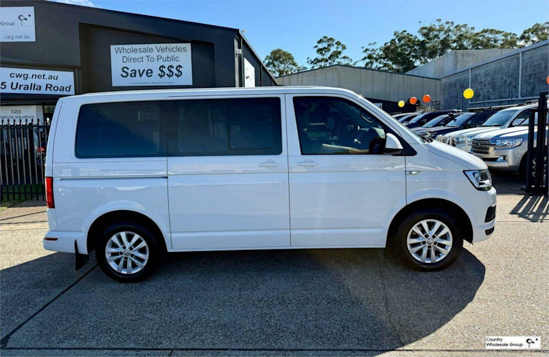 2019 Volkswagen Multivan T6 MY19 Comfortline TDI340 White 7 Speed Auto Direct Shift Wagon62934694896898114