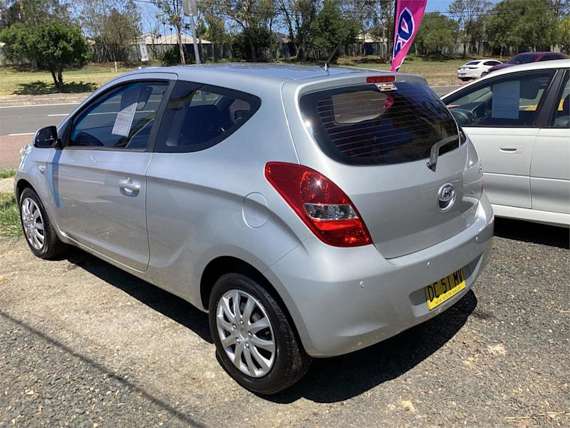 2010 Hyundai i20 PB MY11 Active Silver 5 Speed Manual Hatchback62935680429827111