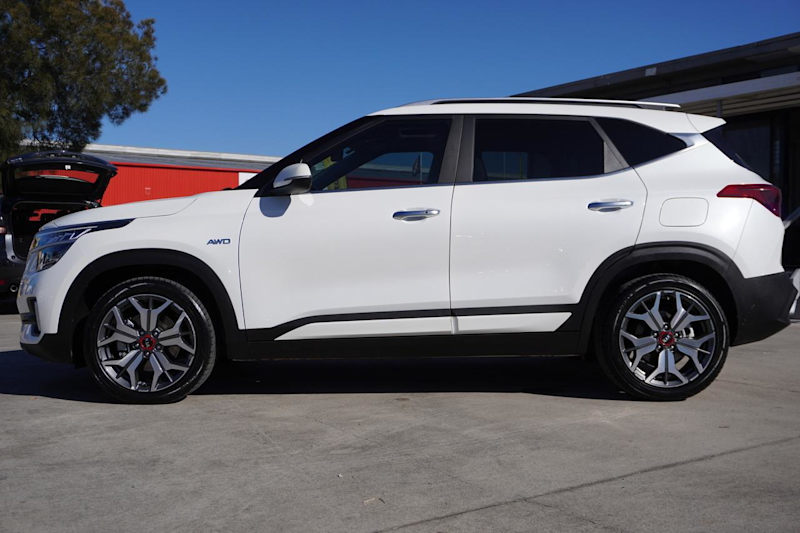 2021 Kia Seltos SP2 MY21 GT-Line DCT AWD White 7 Speed Sports Automatic Dual Clutch Wagon62935691877122113
