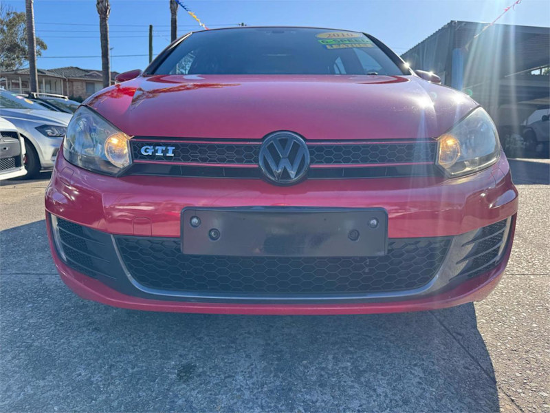2010 Volkswagen Golf VI MY10 GTi Red 6 Speed Manual Hatchback62934704155139111