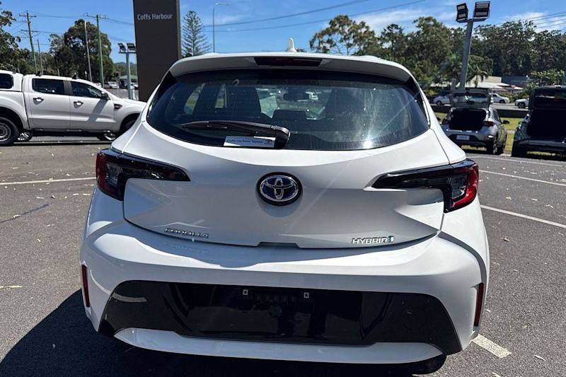 2023 Toyota Corolla ZWE219R Ascent Sport E-CVT Hybrid Glacier White 1 Speed Constant Variable62936657751939113