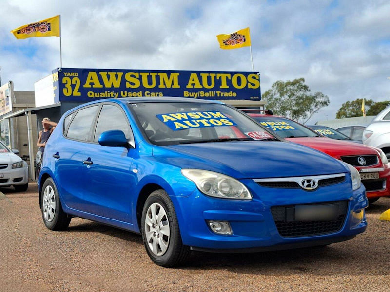2010 Hyundai i30 FD MY10 SX Metallic Blue 4 Speed Automatic Hatchback62882770357761110