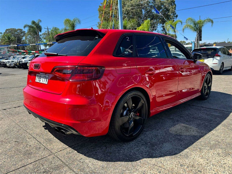 2014 Audi S3 8V MY15 Sportback S Tronic Quattro Red 6 Speed Sports Automatic Dual Clutch Hatchback62934704801795113