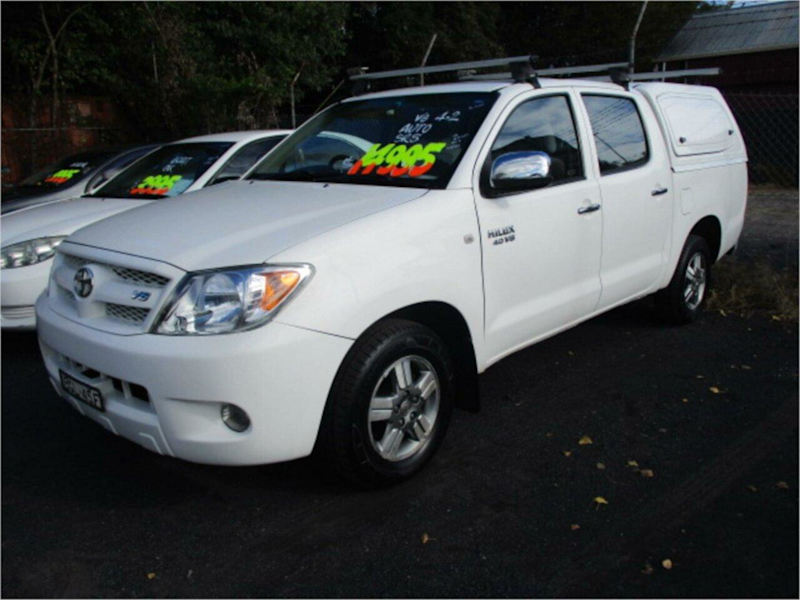 2008 Toyota Hilux GGN15R 07 Upgrade SR5 White 5 Speed Automatic Dual Cab Pick-up62939538685569113