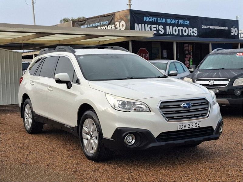 2016 Subaru Outback B6A MY16 2.0D AWD White 6 Speed Manual Wagon62882771473666110