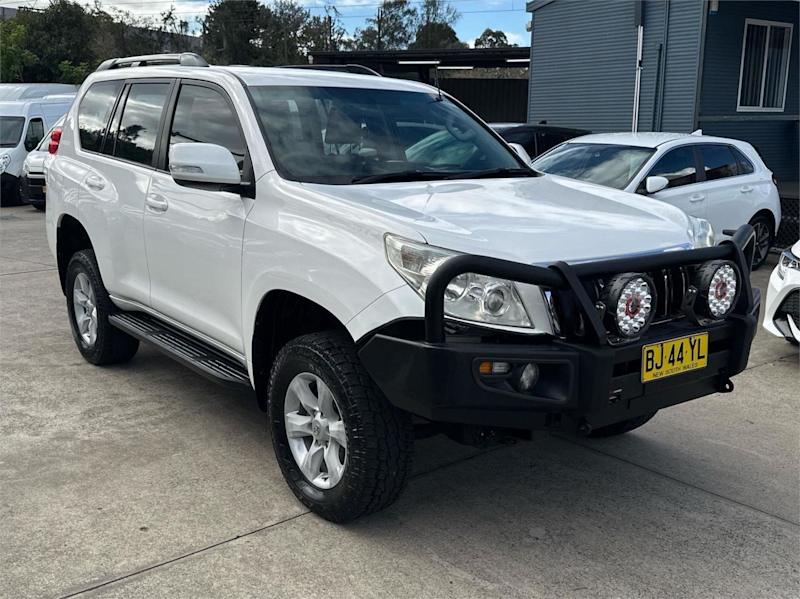 2011 Toyota Landcruiser Prado KDJ150R GXL White 5 Speed Sports Automatic Wagon62934703729923110