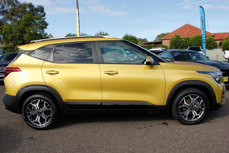 2021 Kia Seltos SP2 MY21 Sport+ 2WD Yellow 1 Speed Constant Variable Wagon62935686028418114