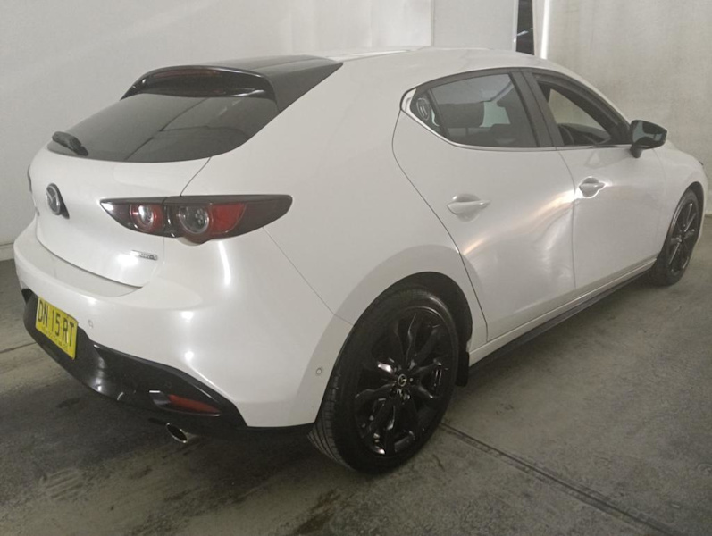 2020 Mazda 3 BP2H7A G20 SKYACTIV-Drive Pure White 6 Speed Sports Automatic Hatchback62934707520386112