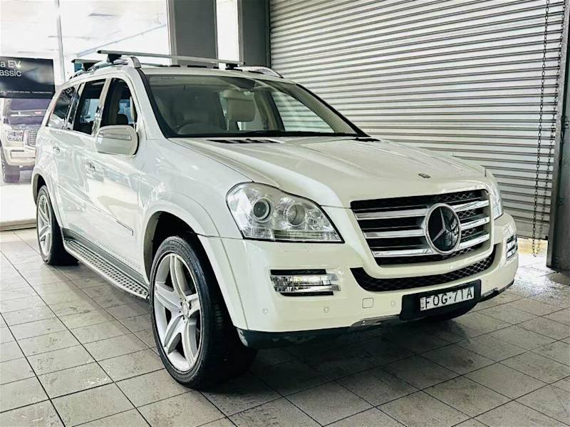 2010 Mercedes-Benz GL500 164 White 7 Speed Automatic G-Tronic Wagon62936663739265111