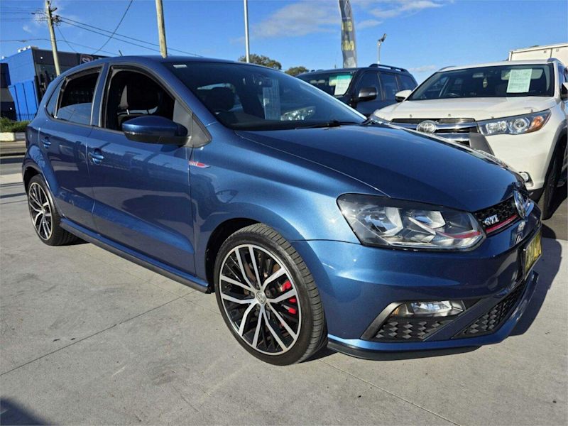 2015 Volkswagen Polo 6R MY16 GTI DSG Blue 7 Speed Sports Automatic Dual Clutch Hatchback62934703016066110