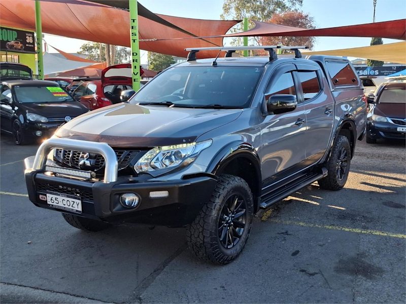 2017 Mitsubishi Triton MQ MY17 GLS Double Cab Sports Edition Grey 6 Speed Manual Utility62935693579267112