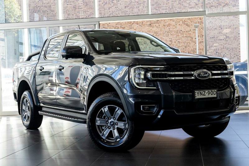 2024 Ford Ranger PY 2024.50MY XLT Pick-up Double Cab FullTime 4WD DR Grey 10 Speed Sports Automatic62882765066370110