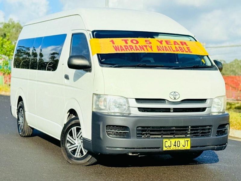 2010 Toyota HiAce TRH223R MY11 Upgrade Commuter White 4 Speed Automatic Bus62886406429571110