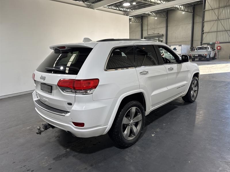 2015 Jeep Grand Cherokee WK MY15 Overland (4x4) White 8 Speed Automatic Wagon62933708187011114