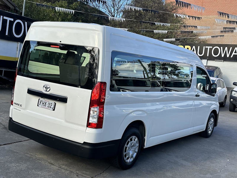 2019 Toyota HiAce GDH322R Commuter (12 Seats) White 6 Speed Automatic Bus62882766313345113