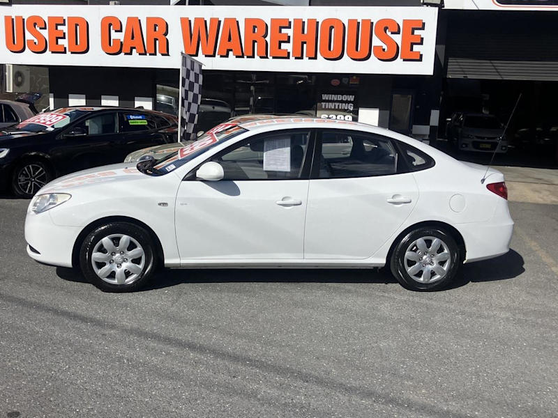 2006 Hyundai Elantra HD SX White 5 Speed Manual Sedan62935689238146111