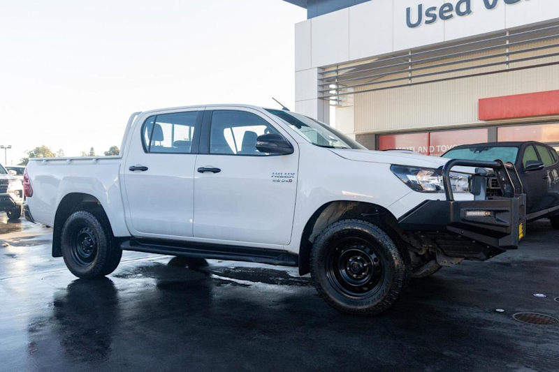 2021 Toyota Hilux GUN126R SR Double Cab White 6 Speed Sports Automatic Utility62935685297795112