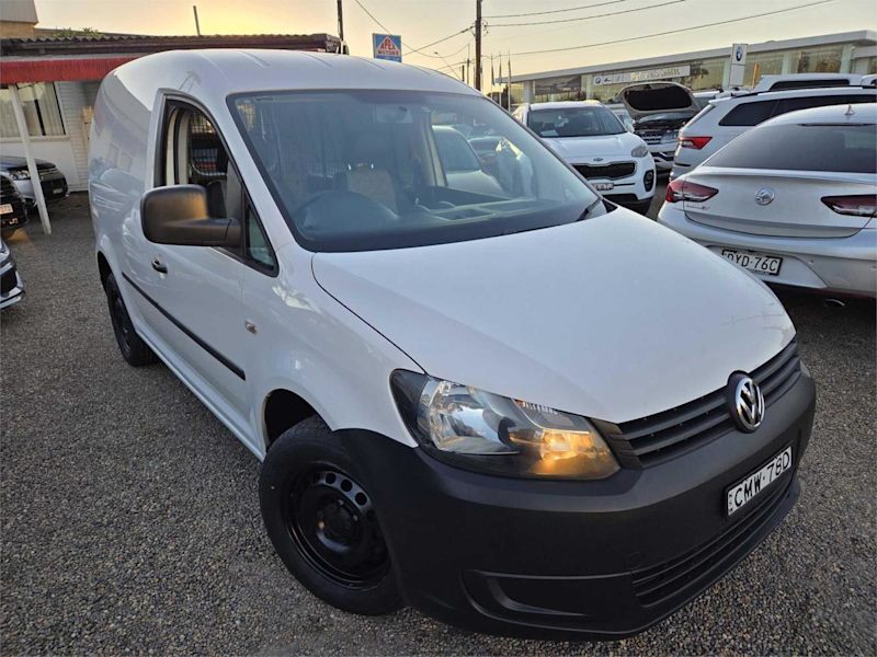 2012 Volkswagen Caddy 2K MY13 TDI250 White 7 Speed Auto Direct Shift Van62882728572675110
