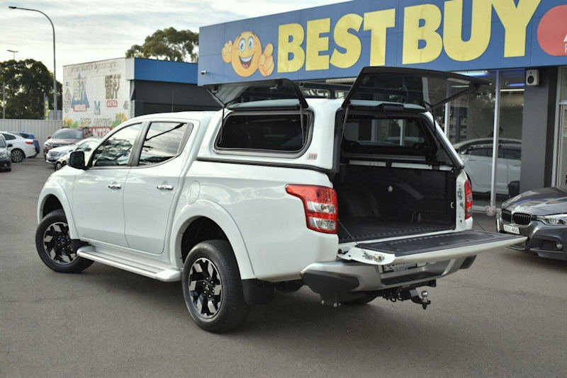 2018 Mitsubishi Triton MQ MY18 Exceed Utility Double Cab 4dr Spts Auto 5sp 4x4 945k White62882772721538112