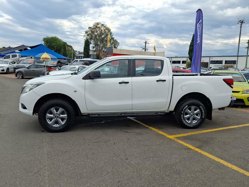 2016 Mazda BT-50 UR0YG1 XT White 6 Speed Sports Automatic Utility62935689577986113