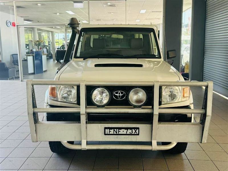 2007 Toyota Landcruiser VDJ79R GX (4x4) White 5 Speed Manual Cab Chassis62933709204609112