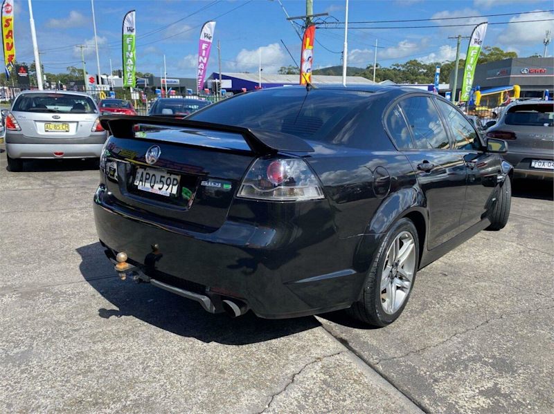 2010 Holden Commodore VE MY10 SV6 Black 6 Speed Manual Sedan62882767969666112