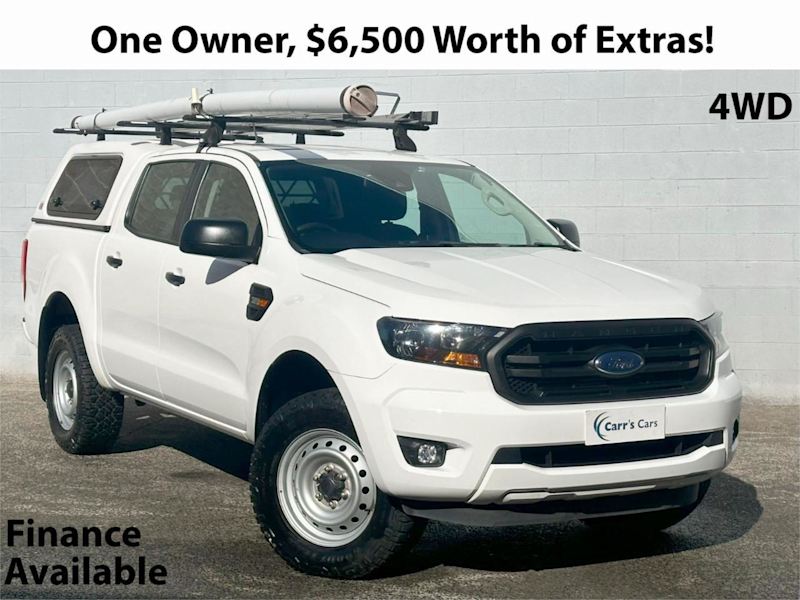 2021 Ford Ranger PX MkIII 2021.25MY XL White 6 Speed Sports Automatic Dual Cab629366611851541112