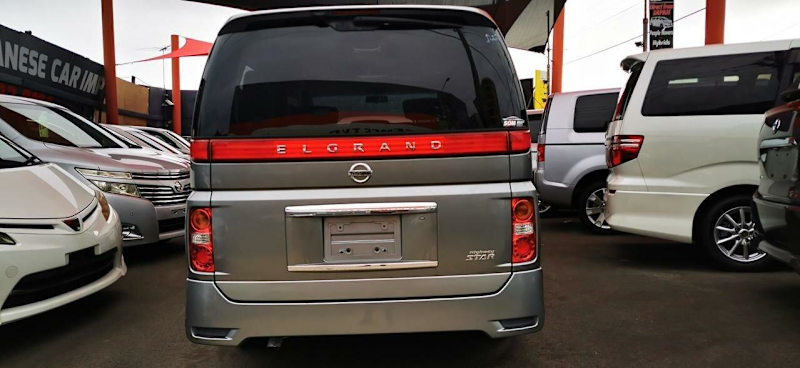 2007 Nissan Elgrand E51 Highway Star Grey 5 Speed Automatic Wagon62882766097155113