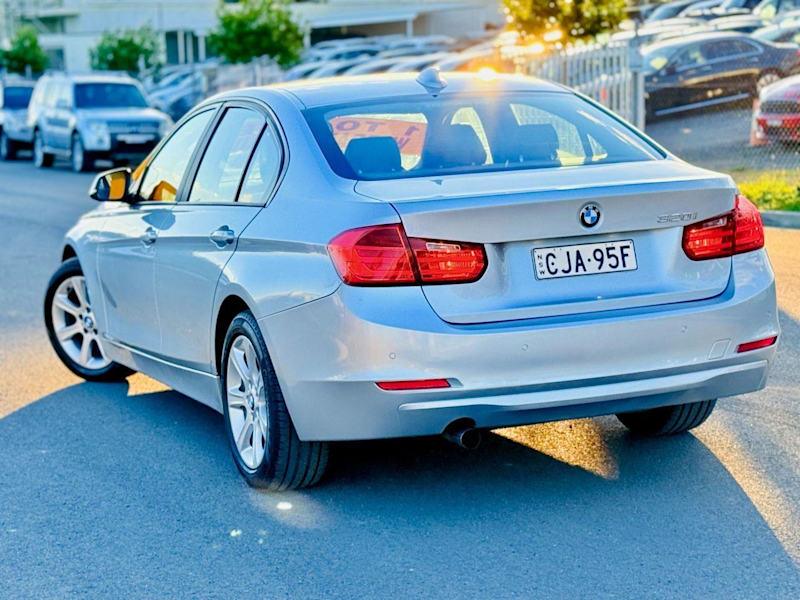 2012 BMW 320i F30 Silver, Chrome 8 Speed Automatic Sedan62933715509506112