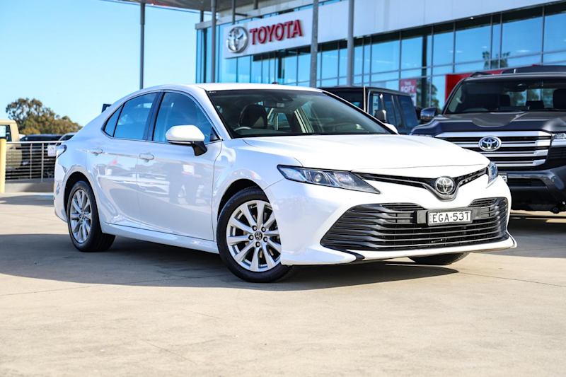 2019 Toyota Camry ASV70R Ascent Glacier White 6 Speed Sports Automatic Sedan62934701057795110
