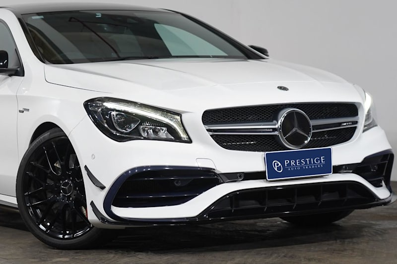 2018 Mercedes-AMG CLA45 117 MY18 4Matic (fuel Efficient) S/B White 7 Speed Auto Dual Clutch Wagon62938583903618111