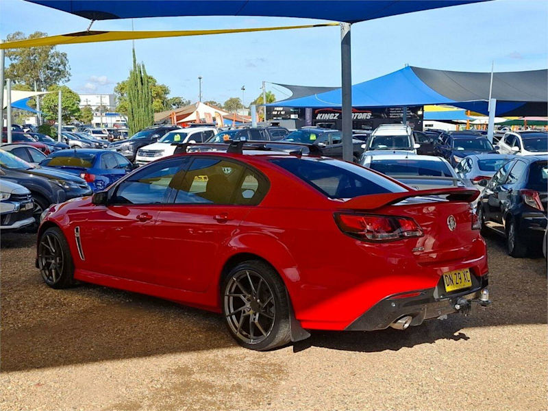 2016 Holden Commodore VF II MY16 SV6 Red 6 Speed Sports Automatic Sedan62934702351361114