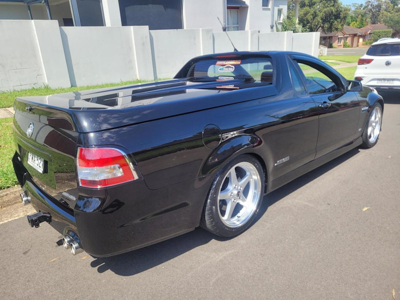 2009 Holden Commodore VE MY10 SS Black 6 Speed Automatic Utility62882770471425111