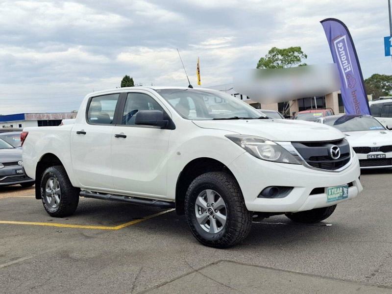 2016 Mazda BT-50 UR0YG1 XT White 6 Speed Sports Automatic Utility62935689577986110