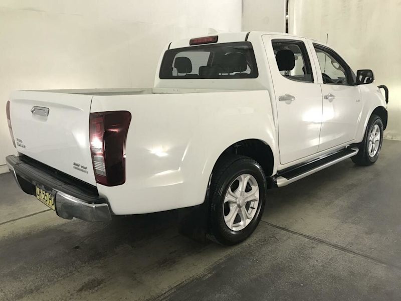 2018 Isuzu D-MAX MY18 LS-U Crew Cab 4x2 High Ride White 6 Speed Sports Automatic Utility62933712499715112