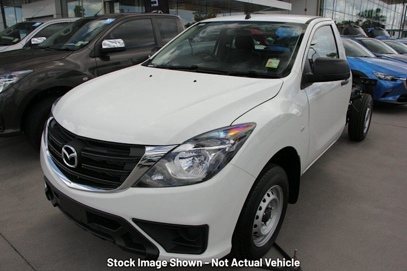 2019 Mazda BT-50 XT (4x2) (5Yr) White 6 Speed Manual Cab Chassis62935688632321112