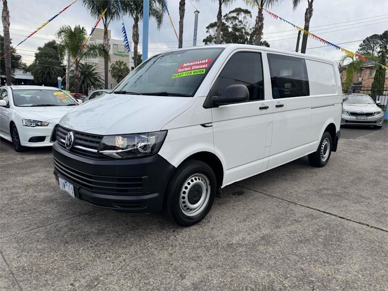 2019 Volkswagen Transporter T6 MY19 TDI340 LWB White 6 Speed Manual Van629347039416331116