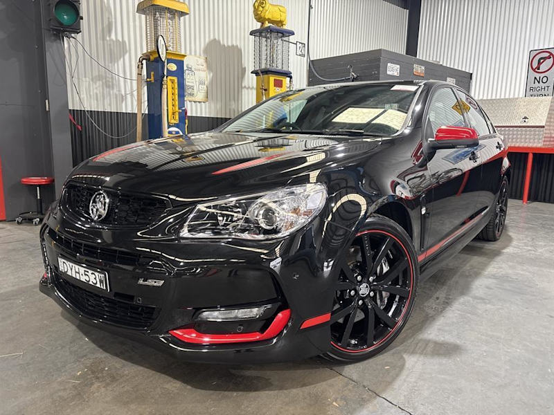 2017 Holden Commodore VF II MY17 SS-V Redline Motorsport Edt Black 6 Speed Manual Sedan62938584211073110