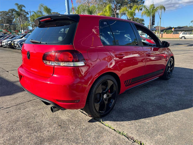 2010 Volkswagen Golf VI MY10 GTi Red 6 Speed Manual Hatchback62934704155139113