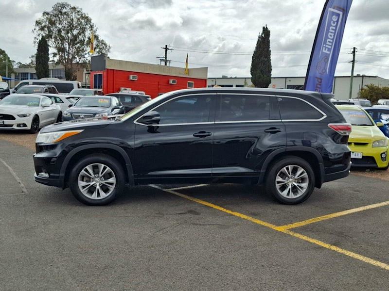 2014 Toyota Kluger GSU55R GXL AWD Black 6 Speed Sports Automatic Wagon62936662184194113