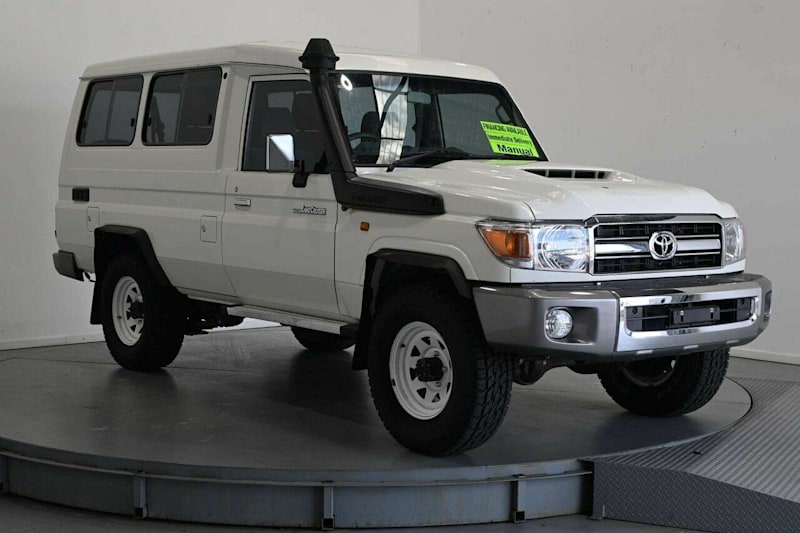 2021 Toyota Landcruiser VDJ78R GXL Troopcarrier French Vanilla Manual Wagon62882737744002112