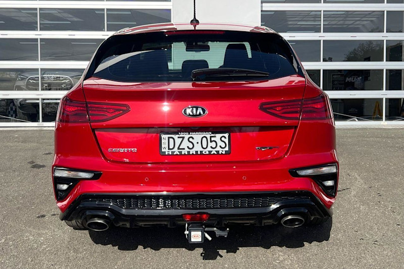 2019 Kia Cerato BD MY19 GT DCT Runway Red 7 Speed Sports Automatic Dual Clutch Hatchback62936658465283113