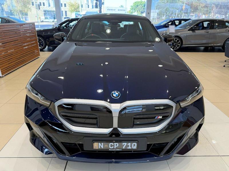 2023 BMW I5 G60 M60 AWD xDrive Tanzanite Blue 1 Speed Reduction Gear Sedan62933711221889113