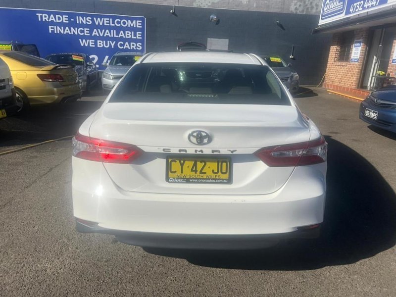 2018 TOYOTA CAMRY 4D SEDAN AUTOMATIC, REVERSING CAMERA,BLUETOOTH, CRUISE CONTROL, WARRENTY, REGO,JUS62882773635329114