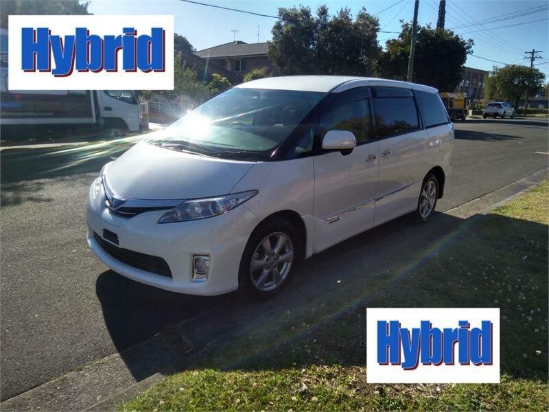 2012 Toyota Estima AHR20W AERAS HYBRID White Constant Variable Wagon62933713527554112