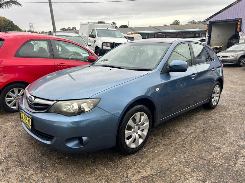 2010 Subaru Impreza MY10 R (AWD) Blue 5 Speed Manual Hatchback62882766885249110
